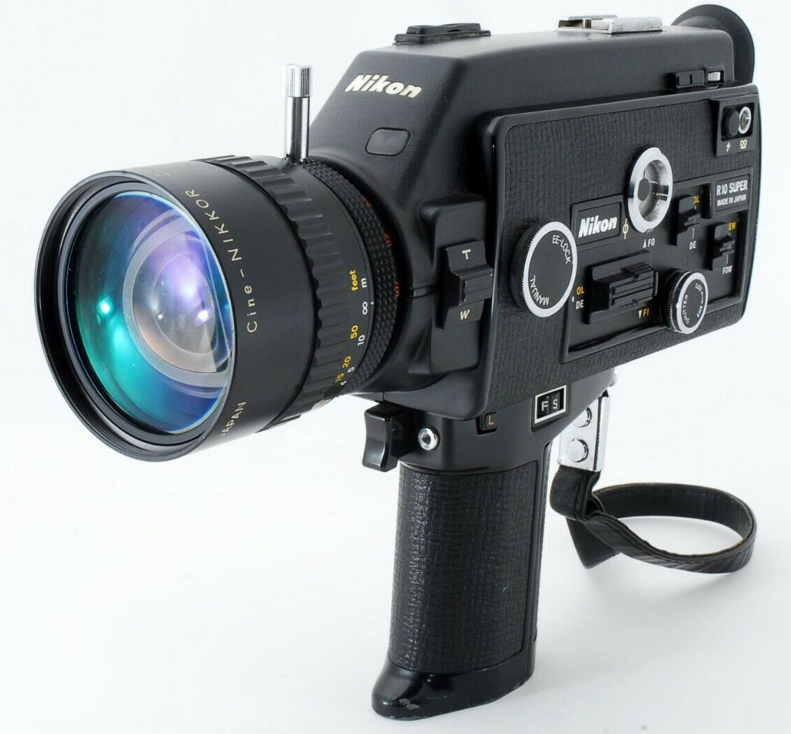 Nikon R10 Super 8 Nikon ニコン 8ミリ シネマカメラ